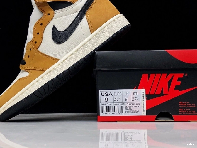 Bmlin Shoes 555088-700 1 Year the Rookie OG High of Jordan Retro Air 0822